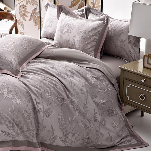 多喜爱 70S云丝缎磨绒床上用品四件套 花汀/素影hl 【优质长绒棉】【云丝缎磨绒】【欧式复古】多款可选 宽边工艺 礼盒包装 商品图11