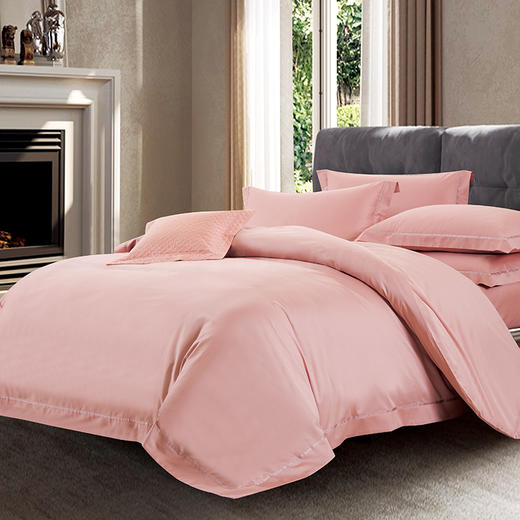 精品全棉贡缎四件套 DME1418 商品图2