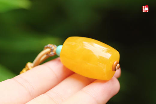 蜜蜡桶珠吊坠 商品图2