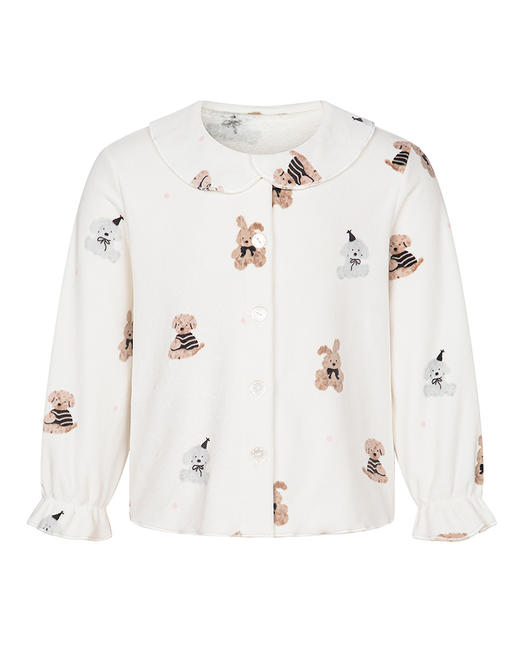 5楼 爱慕儿童绒绒萌宠家居服上衣  AK141K761 商品图3