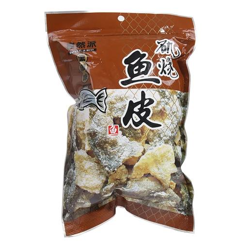 【超市】自然派矶烧黑椒味鱼皮60g 商品图0