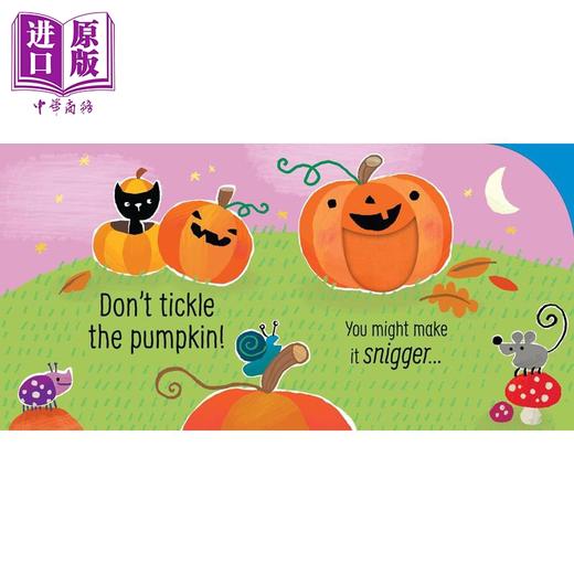 【中商原版】触摸发声书 别挠骨头痒痒 Touchy-Feely Sound Books Dont Tickle the Skeleton 英文原版 幼儿纸板书 进口童书 商品图2