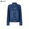 波顿女士四季 短款牛仔外套 宽松舒适 牛仔蓝复古百搭款LJ922324 商品缩略图4