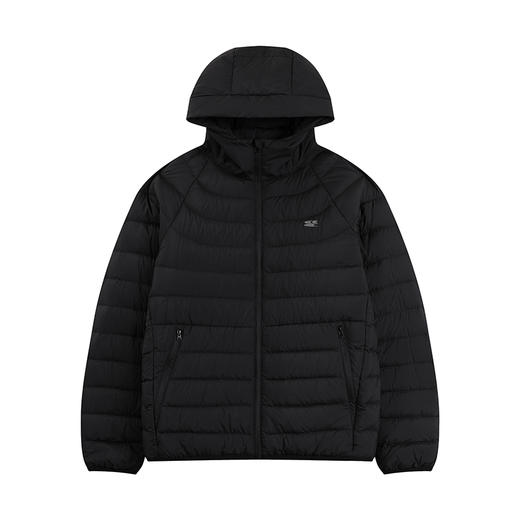 CryingCenter 可收纳黑色羽绒服 哭喊中心 商品图2