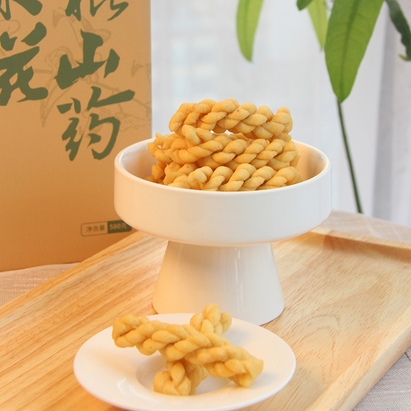 悦素生活 铁棍山药小麻花  580g/箱