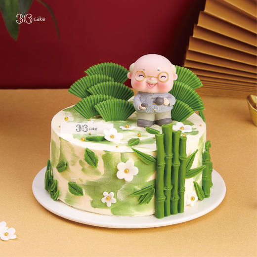 青竹贺寿 ‧ 鲜果奶油蛋糕，可选1.5/2.5/6磅  | 36 CAKE 商品图4