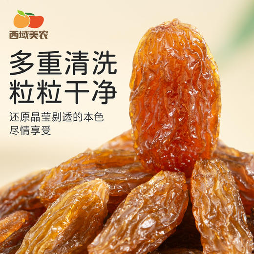 西域美农 新疆自然干葡萄干  树上熟 + 自然干（不暴晒、拒绝添加），无化学处理、保留天然葡萄清香  270g/ 罐 商品图4