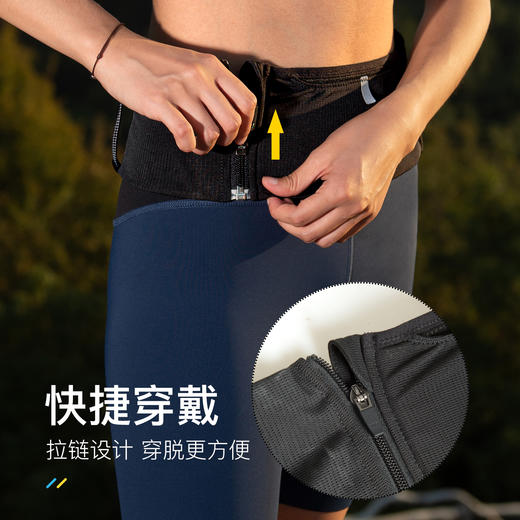 奥尼捷 拉链式运动腰包 商品图2