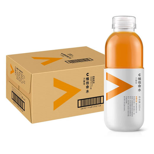 农夫山泉力量帝维他命水柑橘味 500ml 商品图1
