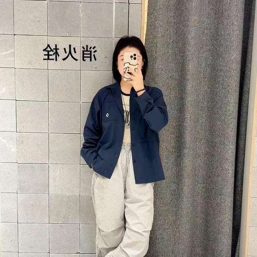 素然宽松休闲款式长袖衬衫 可当外套8092501 商品图2