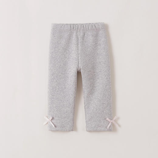 马克珍妮女童立体蝴蝶结加绒加厚弹力打底裤2025年冬装新款551336 商品图1