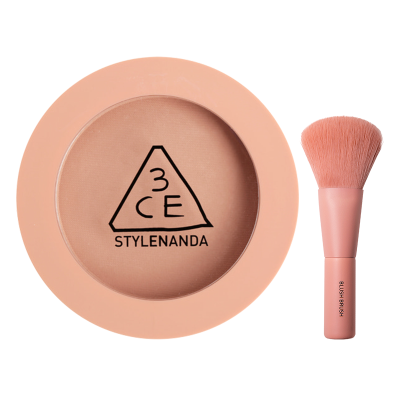 6936515982033	三熹玉3CE 【经典单色腮红】腮红蜜桃橘自然持久初学者裸妆【部分无刷子，介意慎拍】