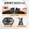 美丽雅垃圾袋家用手提式加厚大号黑色实惠装一次性厨房背心式袋子 商品缩略图2