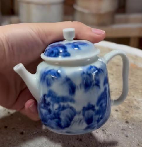 柴窑山水茶具 商品图0