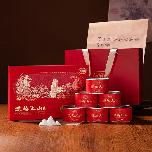 正山堂 源起正山礼盒装 特级红茶叶正宗金骏眉工艺单芽年货送礼长辈90g/180g 商品图7