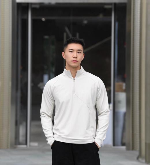 【PAMPA&POP重磅款】口碑超好👍品质超高🔥👊【迪家情侣款半拉链长袖运动衫】  ✅可休闲、可运动、可商务！单穿或者做内搭都很百搭！  ⚠️六个尺码，男女同款，最大可穿200斤❗️ 商品图8