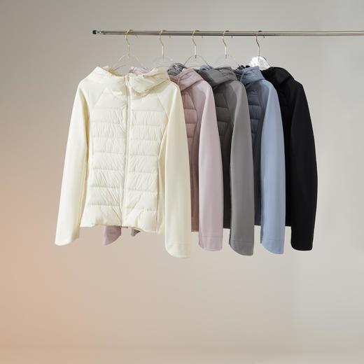 西子/彩虹巧克力800P鹅绒弹力修身轻量连帽羽绒服/WTYF0272 商品图0