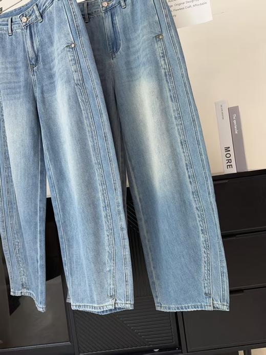 杨幂同款天丝软牛仔M*CO弯 刀牛仔裤 商品图10