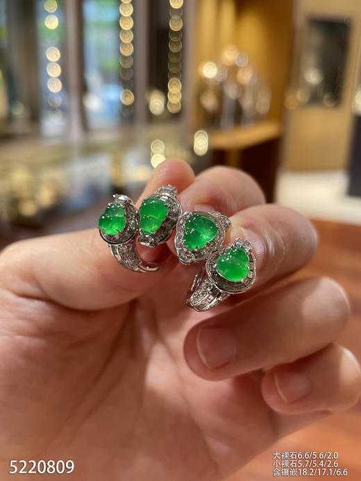 5220809，葫芦耳钉。具体价格微信咨询 商品图6