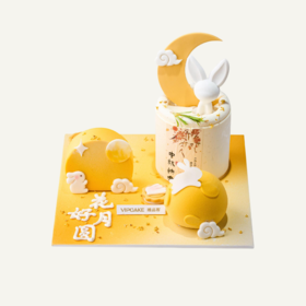 花好月圆（兔子和月亮较重，单独放置）