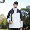 【吉普JEEP SPIRIT 情侣冲锋衣】春秋男女同款户外冲锋衣 防风防水透气不闷热 帽子可拆卸 商品缩略图4