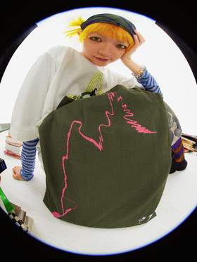 abC x cryingcenter 蛙爱哭音乐青蛙帆布托特包 哭喊中心