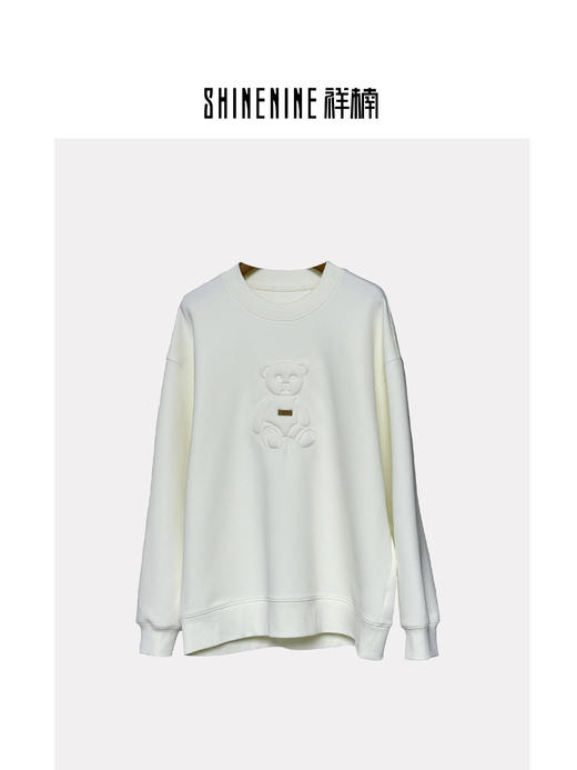 434364235立体小熊圆领卫衣 商品图0