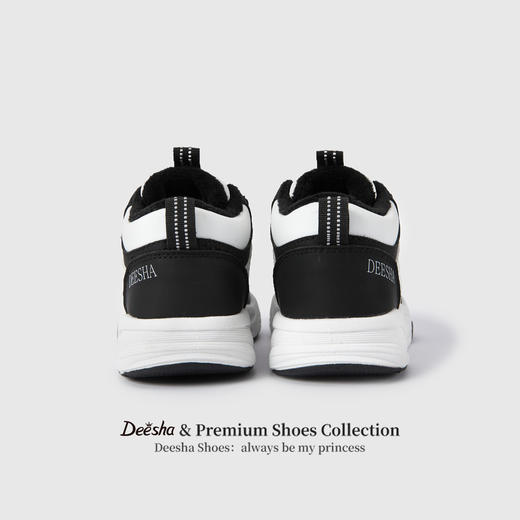 笛莎Deesha 女童童鞋2025冬季新款加绒休闲高帮板鞋 商品图4