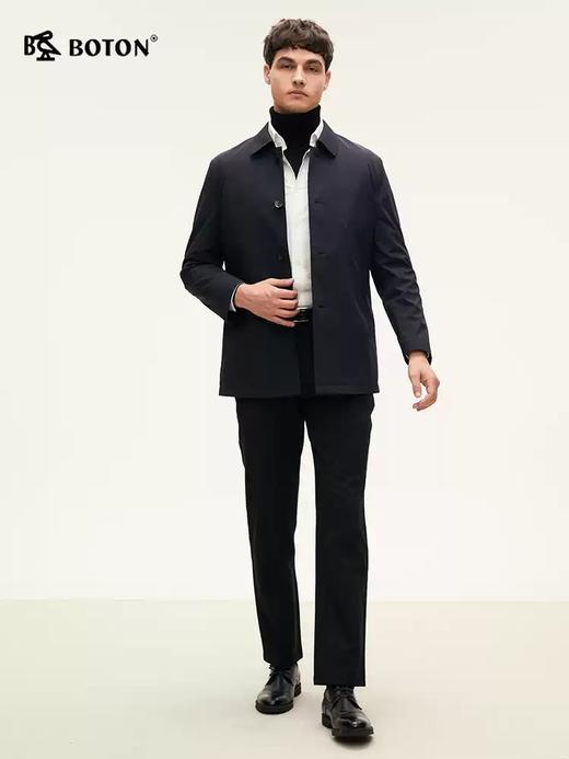 [羊绒蚕丝羽绒纱]波顿男士秋冬 休闲裤 直筒合身 舒适挺括美式长裤ME936324 商品图1