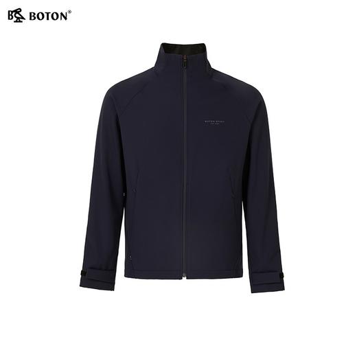波顿男士 春秋冬夹克 软壳抓绒底 合身立领弹适挺括百搭款MJ015324 商品图4