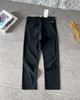 D092641小蜜蜂西装裤净版黑裤男士休闲厚款牛奶丝西裤 商品缩略图1