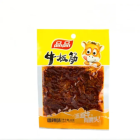 【超市】品品人生小袋香辣味牛板筋40g