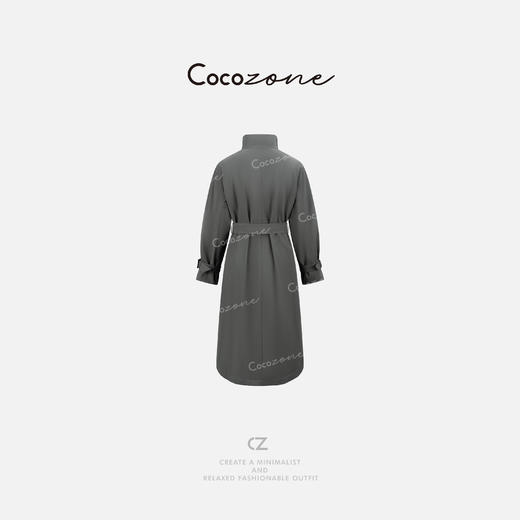 COCO ZONE 刘一一  “蔚山风衣”随性大气的松弛感外套 CD2A1871 商品图1