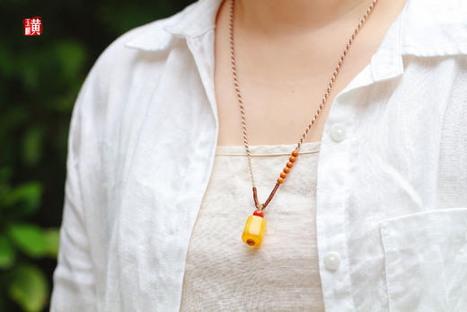 蜜蜡路路通吊坠 商品图2