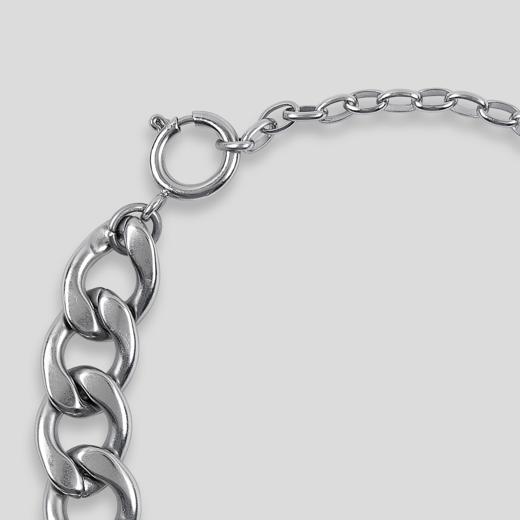 GOODBAI 916 异形logo吊坠金属可调节手链 商品图3