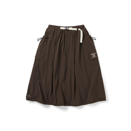 WHEELS and WIND 女装防水防风伸缩性复古运动半身裙 商品图0