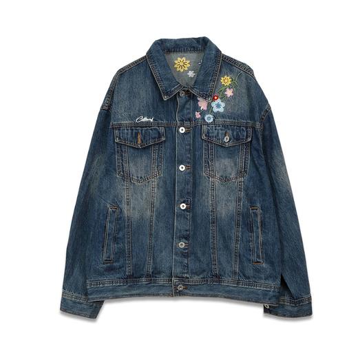 复古花卉牛仔外套-纪念日百货门店同款164901737 商品图4