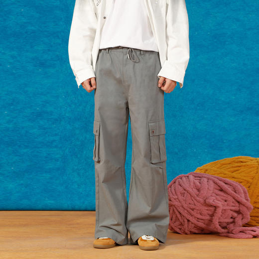 百搭工装布制长裤-纪念日百货门店同款165244863 商品图0