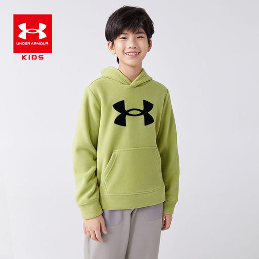 【正品直发】Under Armour安德玛儿童摇粒绒连帽卫衣244303166超低折扣 商品图5