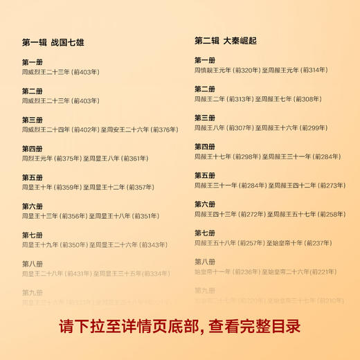 《资治通鉴熊逸版》第1-4辑全套36册 商品图3