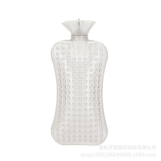 2000ml枕包款热水袋以及单面绒大号布套充水热水袋绒布袋超柔软 商品图4