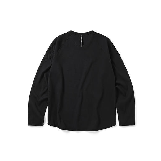 WHEELS and WIND 男女日本帝人高科技吸湿速干华夫格运动长袖T恤 商品图4