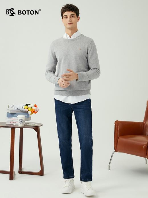 【暖炎绒】波顿男士秋冬 牛仔裤 棉弹直筒 合身舒适百搭款ME883323 商品图1