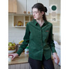 SimpleRetro法式复古百搭灯芯绒衬衫女上衣 商品缩略图0