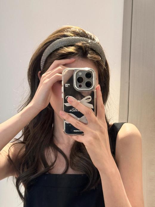 Binailu比奈鹿高定张雨绮同款推荐满钻款发箍 商品图4