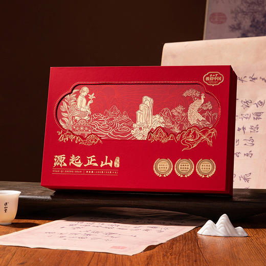 正山堂 源起正山礼盒装 特级红茶叶正宗金骏眉工艺单芽年货送礼长辈90g/180g 商品图8