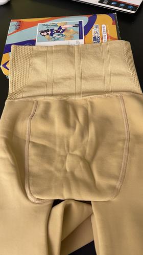 高腰鱼骨裤收腹提臀加绒保暖踩脚裤8802