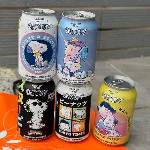 台湾史努比原味气泡水330ml 商品图1