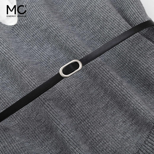 女装翻领衬衣配马甲两件套-5517M5241001 商品图3