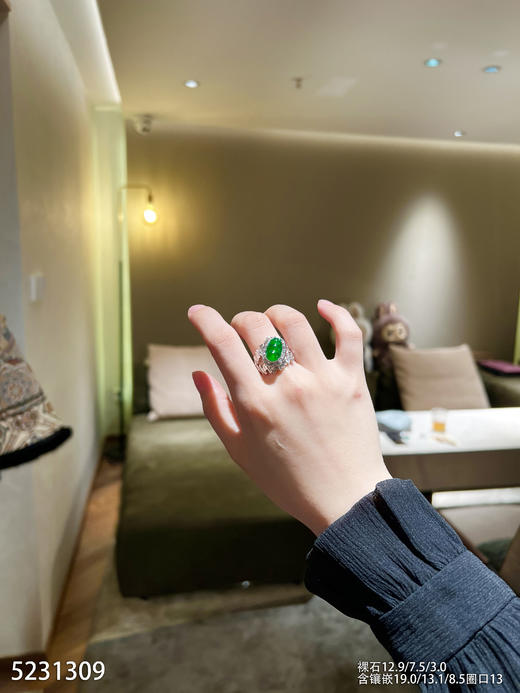 5231309，福豆戒指。具体价格微信咨询 商品图4